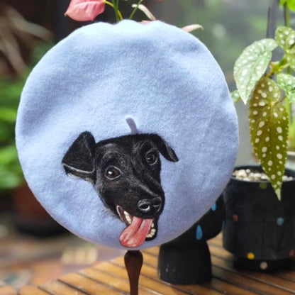Custom Pet Portrait Beret